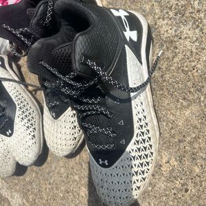 Mens under Armour cleats size 12